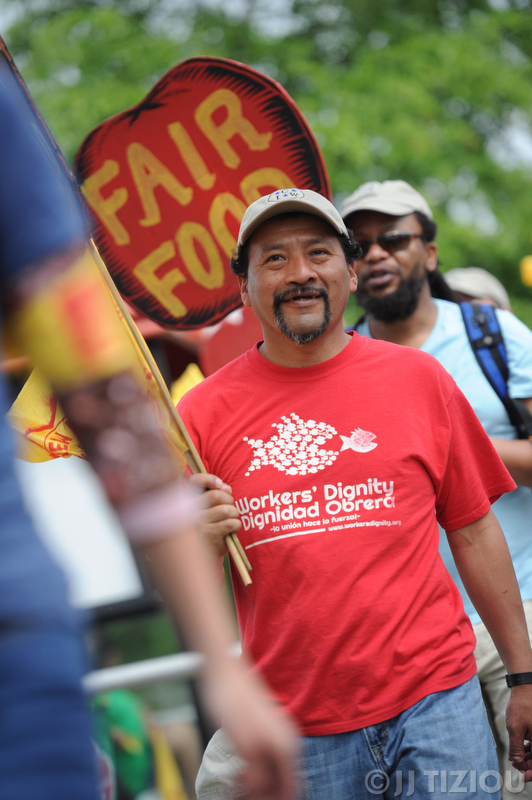 Dignidad Obrera at the 2015 Concert for Fair Food. In the months ahead, the Nashville worker center will be launching their own worker-led radio station.