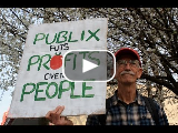 Civil Rights Tour & CIW Protest at Publix, Atlanta, GA - 3/2/11